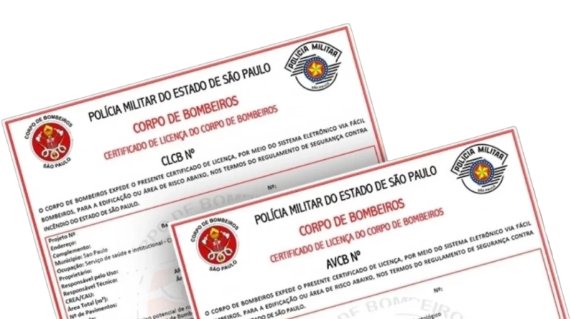 Certificado de Licença do Corpo de Bombeiros