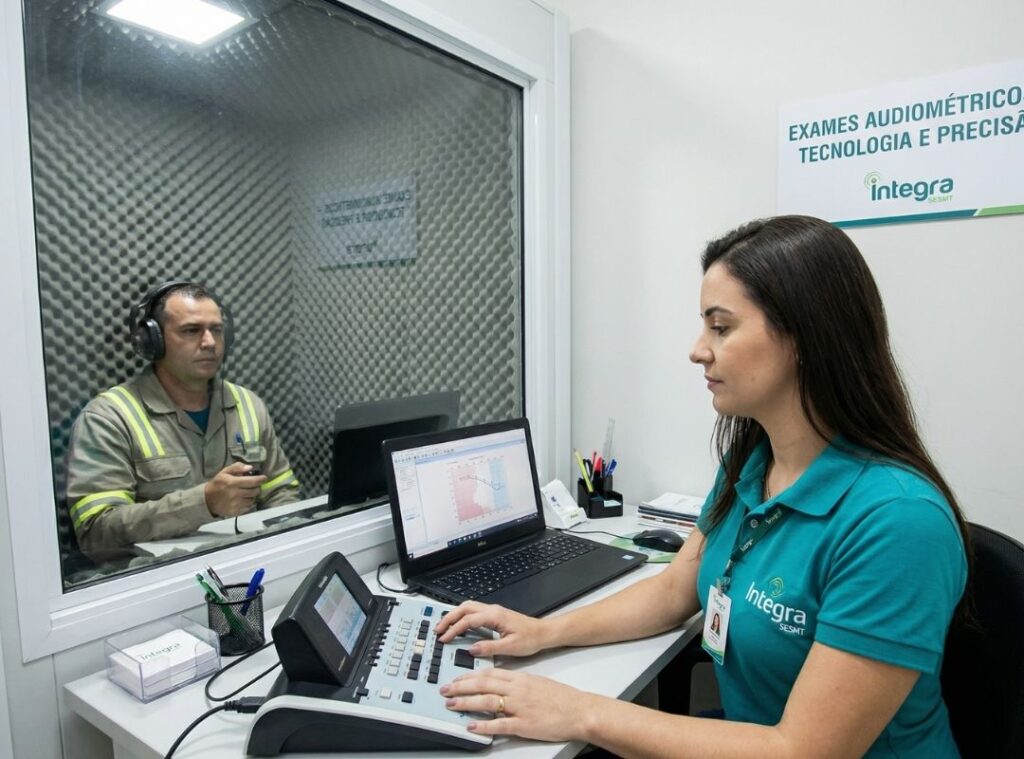 Audiometria para o Trabalho em Jundiaí Sâo Paulo INTEGRA SESMT Saúde Ocupacional
